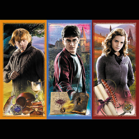 Pussel Harry Potter 200 bitar. I en värld av magi och trolldom. Trefl 13277.
