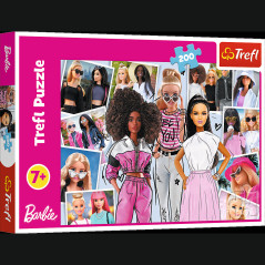 Pussel - 200 - I Barbies värld Trefl 13301 | HandlaSmidigt.se