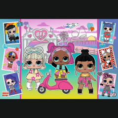 Pussel - 100 - LOL Dolls Trefl 16443 bilderna