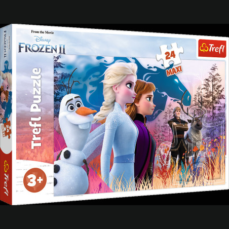 Pussel - 24 Maxi - Magisk resa Frozen 2 Trefl 14298