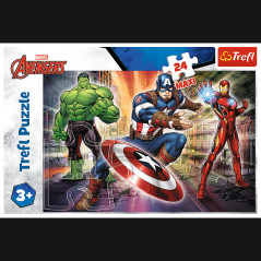 Pussel - 24 Maxi - I Avengers-världen Trefl 14321 | HandlaSmidigt.se