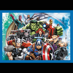 Pussel - 4i1 - Modiga Avengers Klöver 34386 | HandlaSmidigt.se