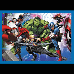 Pussel - 4i1 - Modiga Avengers Klöver 34386 | HandlaSmidigt.se