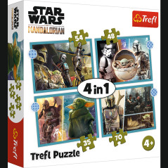Pussel - 4 i 1 - Mandalorian Pussel 34397 | HandlaSmidigt.se
