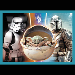 Pussel - 4 i 1 - Mandalorian Pussel 34397 | HandlaSmidigt.se