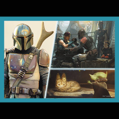 Pussel - 4 i 1 - Mandalorian Pussel 34397 | HandlaSmidigt.se
