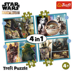 Pussel - 4 i 1 - Mandalorian Pussel 34397 | HandlaSmidigt.se