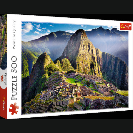 Pussel 500 bitar. Det historiska helgedomen Machu Picchu från Trefl 37260. | HandlaSmidigt.se