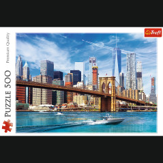 Pussel 500 bitar. Vy över New York. Trefl 37331. | HandlaSmidigt.se