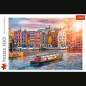 Pussel 500 delar. Amsterdam, Nederländerna. Trefl 37428.