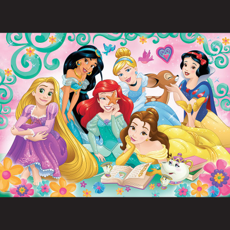 Pussel - 200 - Prinsessornas glada värld - Disney Princess Trefl 13268