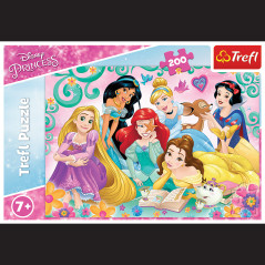 Pussel - 200 - Prinsessornas glada värld - Disney Princess Trefl 13268 | HandlaSmidigt.se