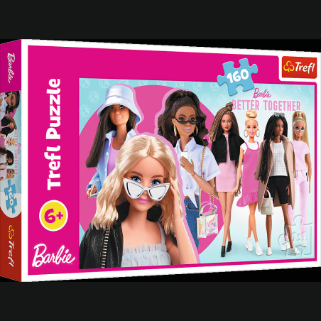 Pussel - 160 - Barbie och hennes värld Mattel, Barbie 15419 | HandlaSmidigt.se