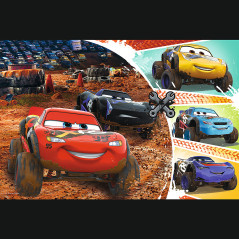 Pussel - 60 - Blixten McQueen och vänner - Disney Cars 3 17327