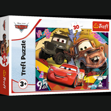 Pussel - 30 - Snabba bilar - Disney Cars 3 18293 | HandlaSmidigt.se