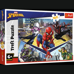 Pussel - 160 - Spidermans styrka - Disney Marvel Spiderman 15422 | HandlaSmidigt.se