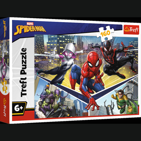 Pussel - 160 - Spidermans styrka - Disney Marvel Spiderman 15422 | HandlaSmidigt.se
