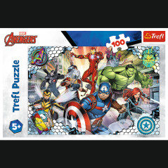 Pussel - 100 - Kända Avengers - Disney Marvel The Avengers 16454 | HandlaSmidigt.se