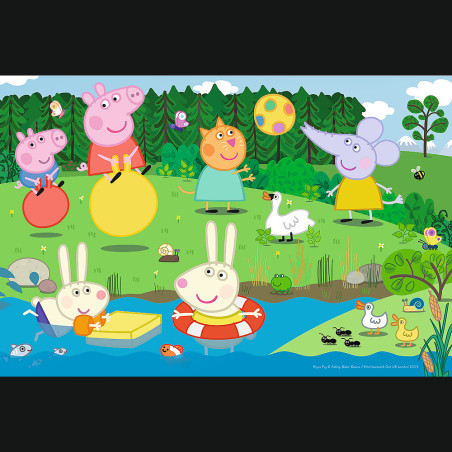 Pussel - 60 - Semesterkul - Peppa Gris 17326