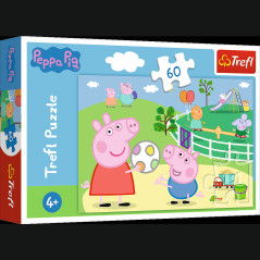 Pussel - 60 - Lek och skoj med vänner - Peppa Gris 17356 | HandlaSmidigt.se