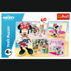 Pussel - 60 - Söt Minnie - Disney Minnie Trefl 17360 | HandlaSmidigt.se