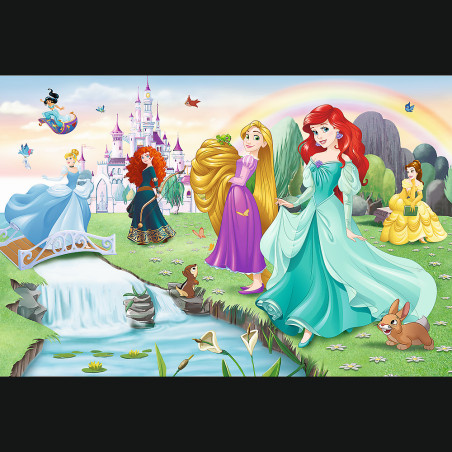 Pussel - 60 - Lär känna prinsessorna - Disney Princess Trefl 17361