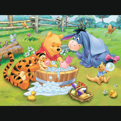 Pussel Disney Nalle Puh 30 bitar. Badande Nasse 18198