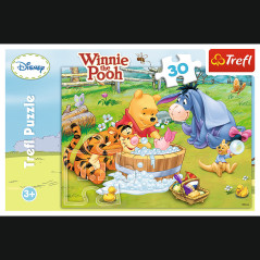 Pussel Disney Nalle Puh 30 bitar. Badande Nasse 18198 | HandlaSmidigt.se