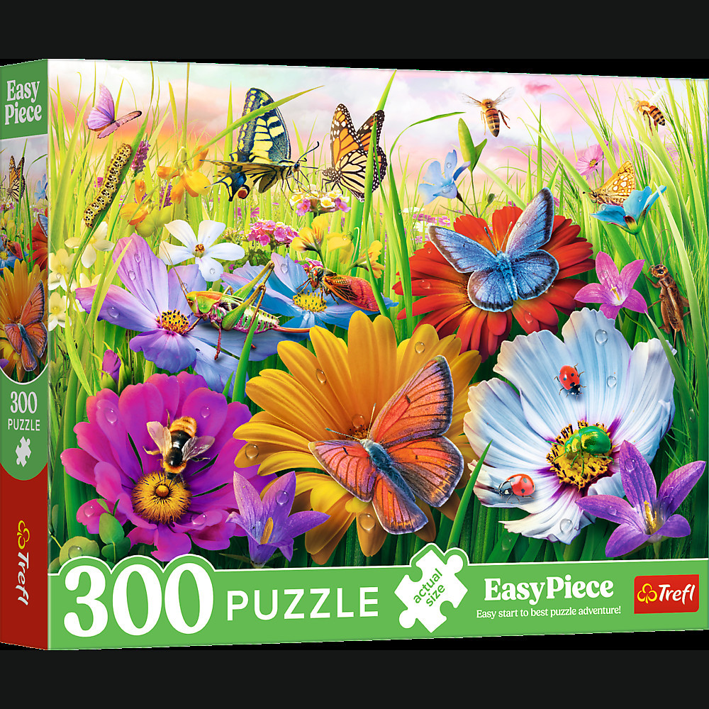 Pussel - 300 EasyPiece - Insekter på ängen Trefl 23103 Pussel - 300 EasyPiece - Insekter på ängen Trefl 23103