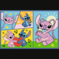 Pussel 2x70 med Stitch är aldrig tråkigt - Disney Lilo och Stitch Trefl 34444