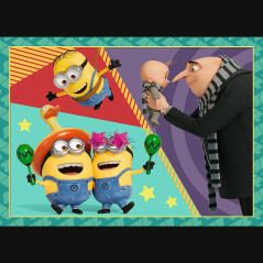 Pussel - 4i1 - Galna Minions Klöver 34648 | HandlaSmidigt.se