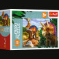Pussel - miniMaxi - Upptäck dinosauriernas värld - Trefl 56036