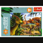 Pussel - miniMaxi - Upptäck dinosauriernas värld - Trefl 56036