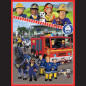 Pussel - 2v1 + anteckningar - Laget Firefighter Sama Trefl 93334