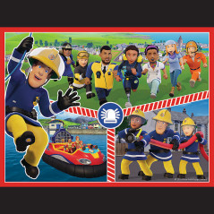Pussel - 2v1 + anteckningar - Laget Firefighter Sama Trefl 93334 | HandlaSmidigt.se