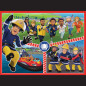 Pussel - 2v1 + anteckningar - Laget Firefighter Sama Trefl 93334