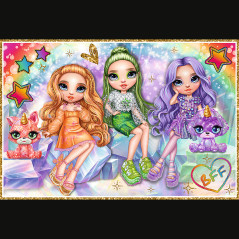 Pussel - 2x200 - Regnbågsdockor MGA Rainbow High Trefl 13335