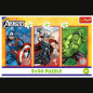 Pussel - 3x50 - Din Disney Marvel The Avengers hjälte Trefl 34891