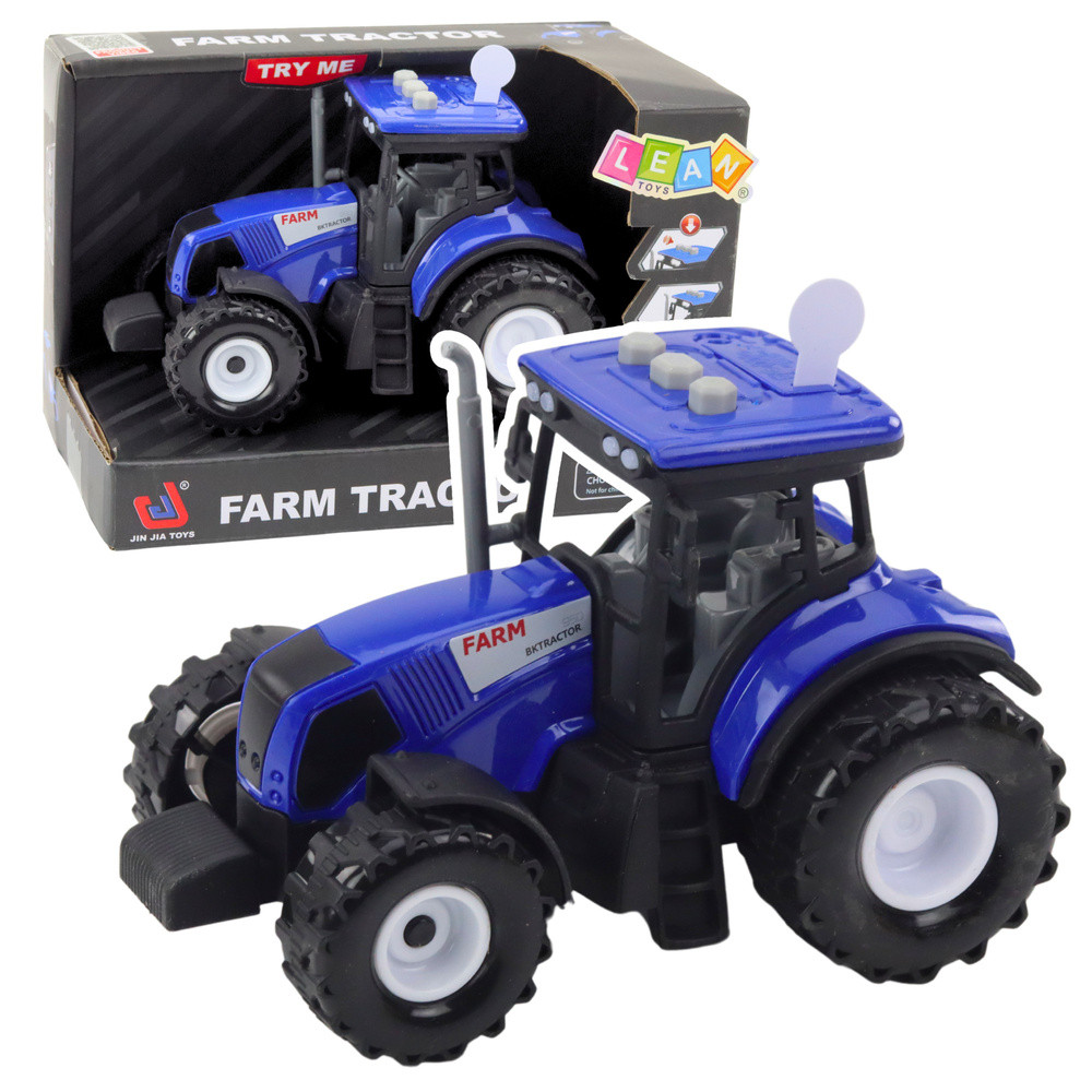 Traktor Jordbrukare Ljus Ljud Blå 136 Traktor Jordbrukare Ljus Ljud Blå 136