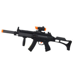 Kulspruta Leksak Värld Ljus Ljud Svart 62cm