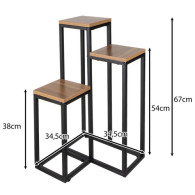 Blomsterväxtställning 67cm Ruhhy 25626