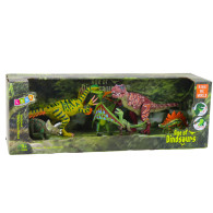 Set med Rörliga Dinosauriefigurer Ben och Käftar 6 st.
