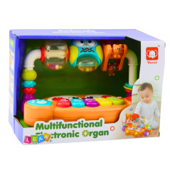 Interaktivt pedagogiskt piano Rasseluggla Orange