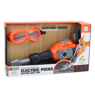 Verktygssats Snickare Pneumatisk Hammare Glasögon Orange
