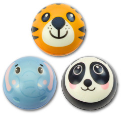 Boll för att studsa och krama, skumgummi, boll, djur, 7 cm