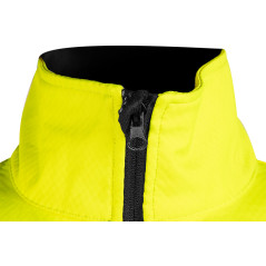 Arbetsvarseljacka Softshell, gul, storlek XL