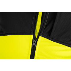 Arbetsvarseljacka Softshell, gul, storlek XL