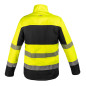 Arbetsvarseljacka Softshell, gul, storlek XXL
