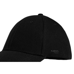 Keps med skärm, svart