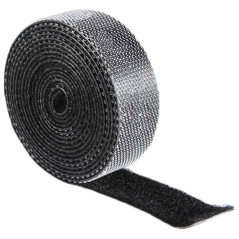 AG736B Organiser kardborrband 1m svart